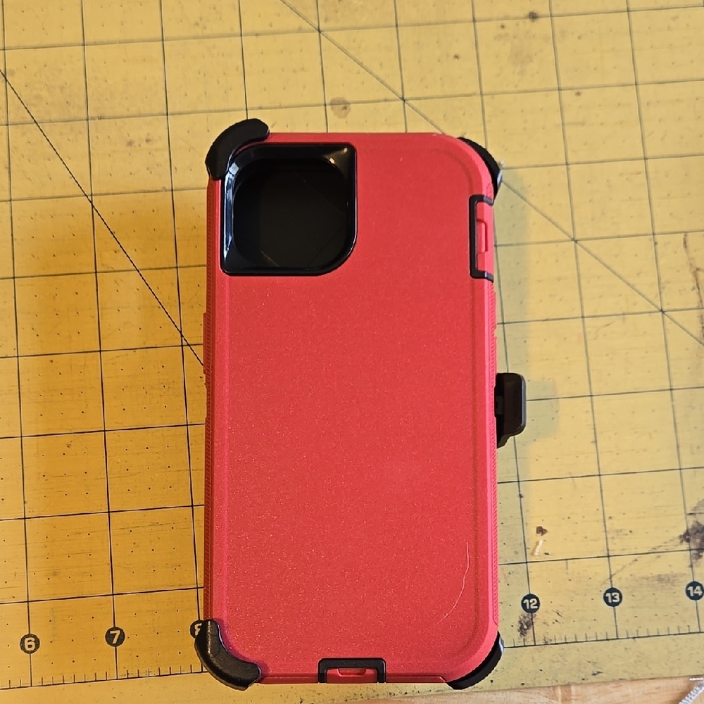 iPhone 14 Red Protective Phone Case